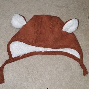 Corduroy Bear Winter Hat